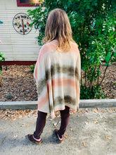 Load image into Gallery viewer, Desert Sunset Poncho Top
