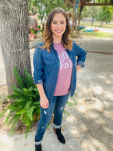 Load image into Gallery viewer, Basic Denim Button Down Shirt
