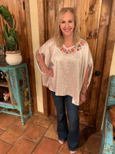 Load image into Gallery viewer, Cheetah Embroidered Shine Top
