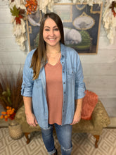 Load image into Gallery viewer, Long Sleeve Basic Pocket Tee
