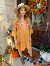 Load image into Gallery viewer, Marigold Boho Dress
