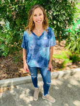 Load image into Gallery viewer, Sky Tie Dye Top
