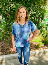 Load image into Gallery viewer, Sky Tie Dye Top
