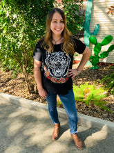 Load image into Gallery viewer, Tiger Floral Tee
