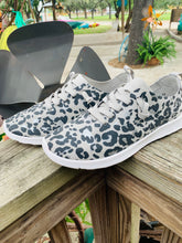 Load image into Gallery viewer, Grey Cheetah Sneaker
