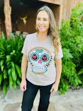 Load image into Gallery viewer, Sugar Skull Heart Tee
