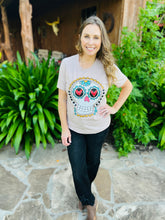 Load image into Gallery viewer, Sugar Skull Heart Tee
