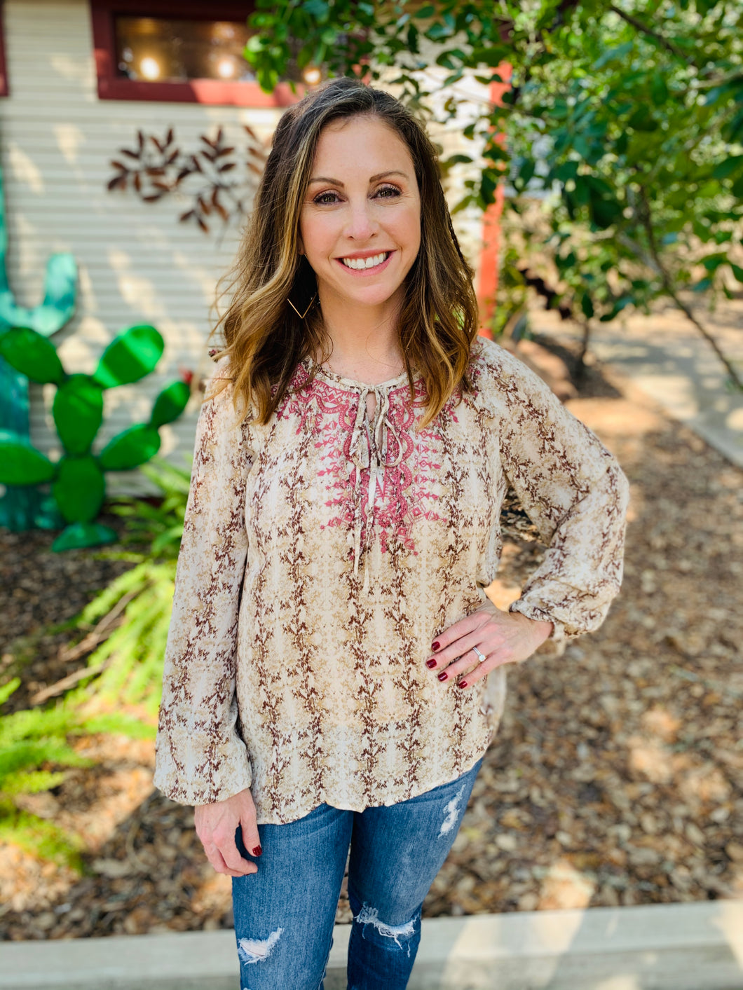 Dressy Snake Top