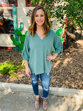 Load image into Gallery viewer, Sage Dressy Top

