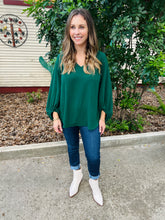 Load image into Gallery viewer, Hunter Green Favorite Top
