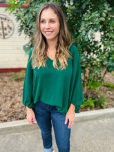 Load image into Gallery viewer, Hunter Green Favorite Top

