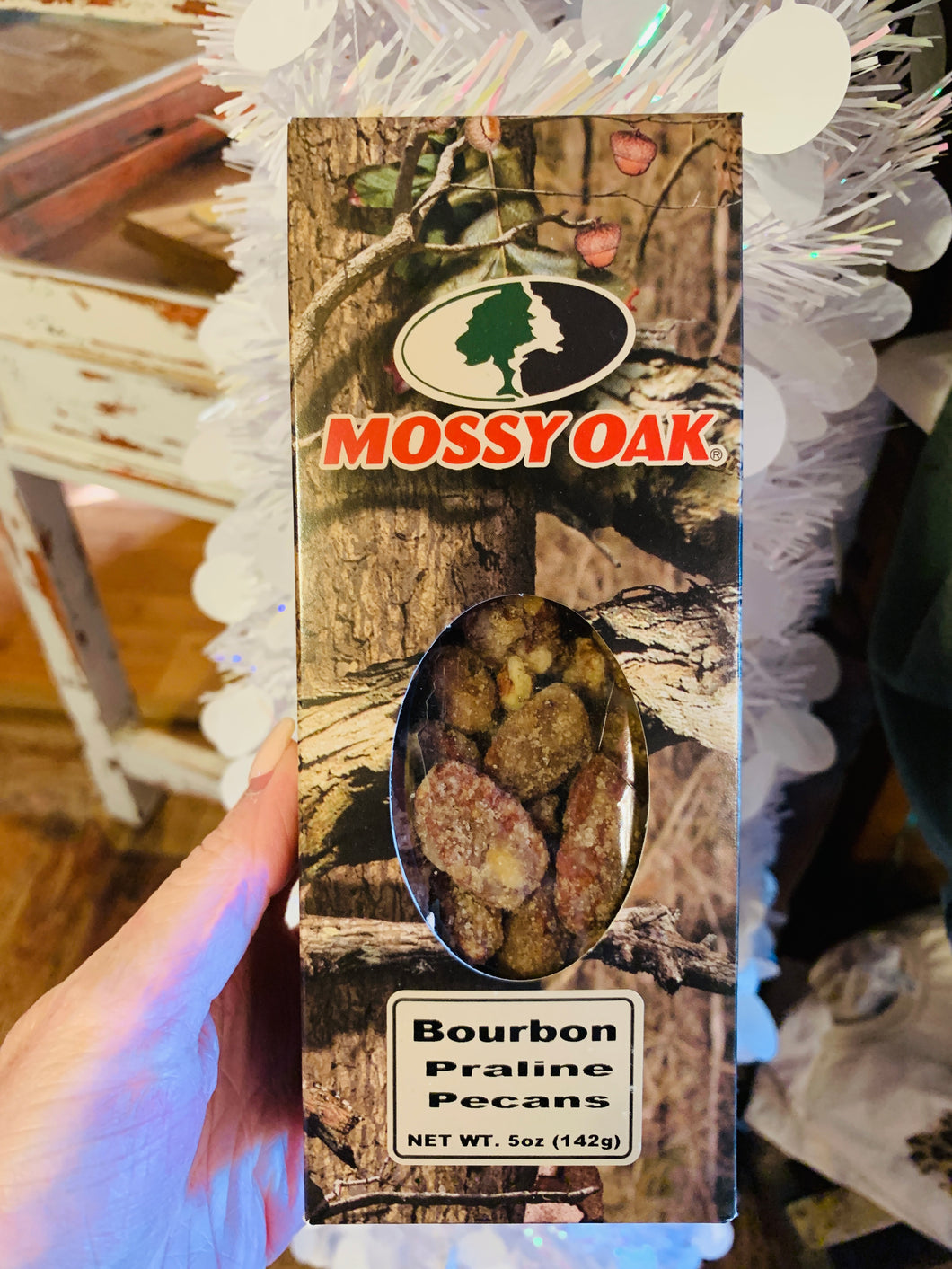 Mossy Oak Bourbon Praline Pecans