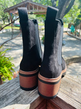 Load image into Gallery viewer, Black Chunky Bootie
