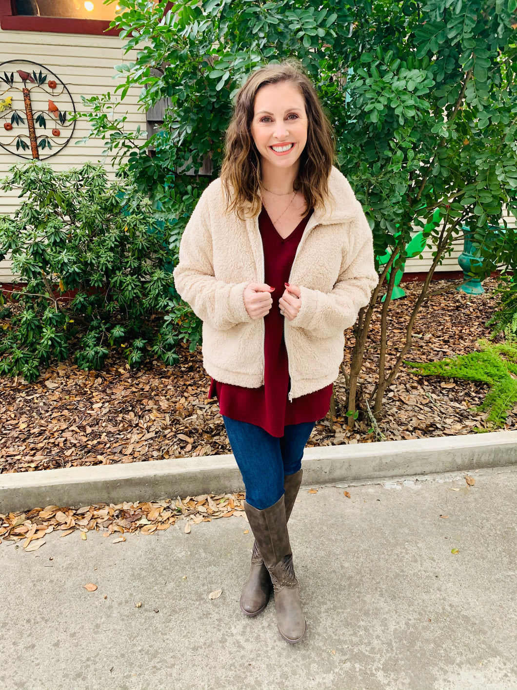 Sherpa Crop Jacket