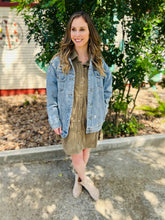 Load image into Gallery viewer, Corduroy Babydoll Dress
