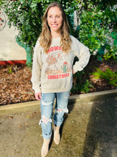 Load image into Gallery viewer, Howdy Christmas Graphic Sweatshirt
