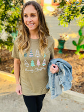 Load image into Gallery viewer, Olive Merry Christmas Tee
