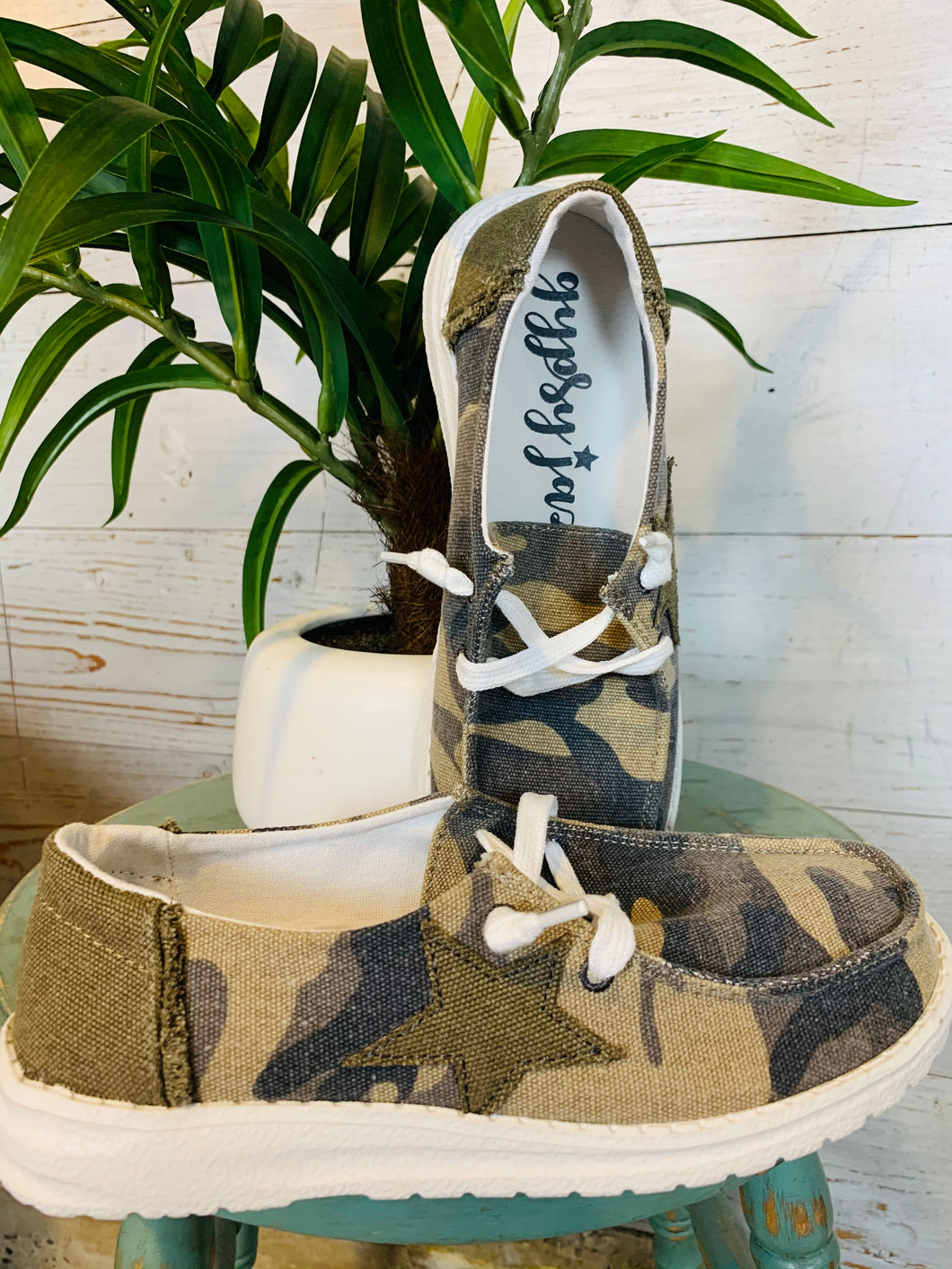 GJ Camo Star Shoe