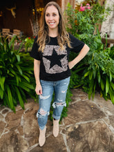 Load image into Gallery viewer, Leopard Star Tee
