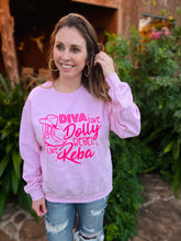 Load image into Gallery viewer, Diva like Dolly Rebel like Reba Sweatshirt
