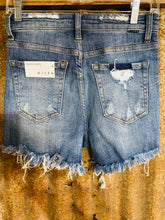 Load image into Gallery viewer, Distressed Denim High Rise Shorts

