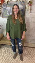 Load and play video in Gallery viewer, Mid-Rise Boyfriend Bleach Splash Jean
