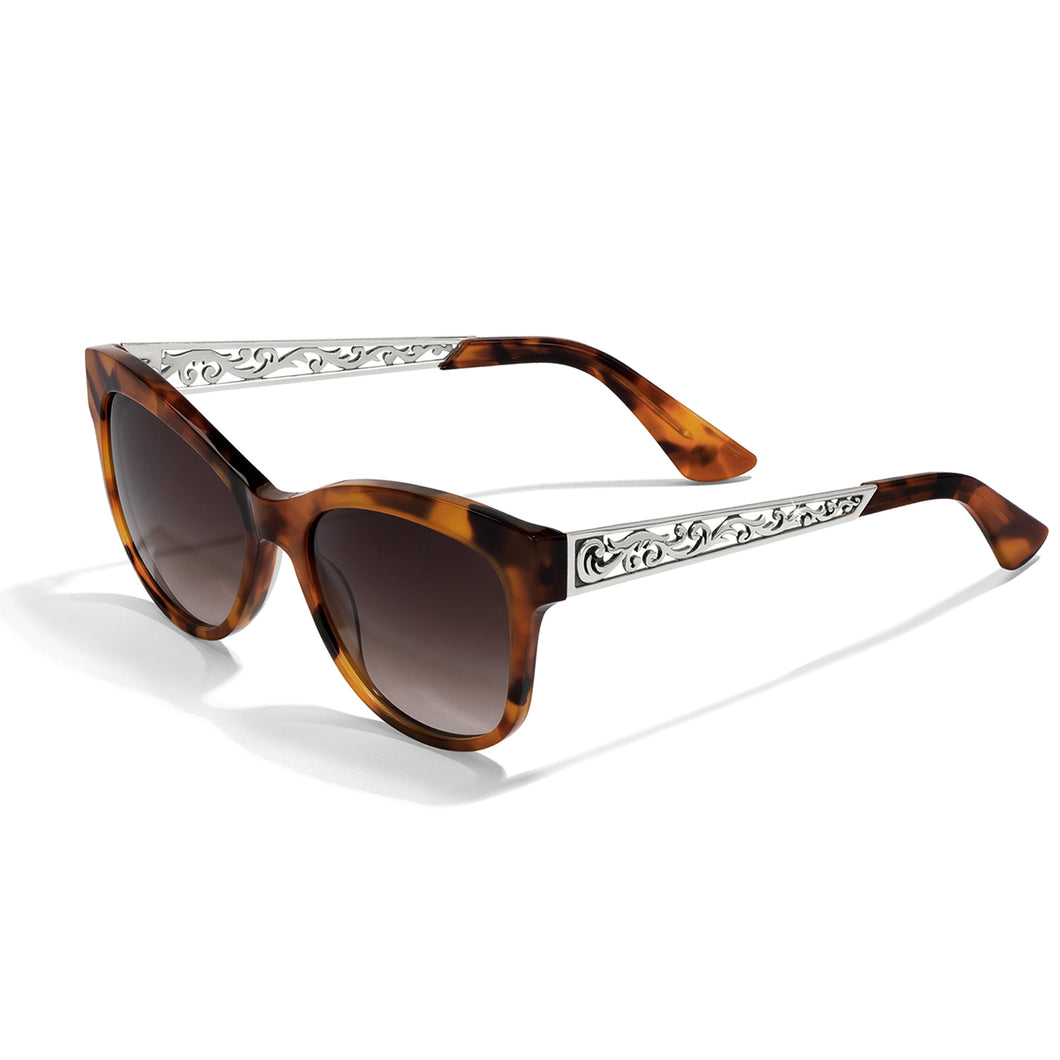 A12547 Kaytana Brown Chip Sunglass