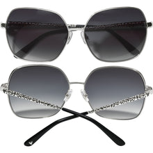 Load image into Gallery viewer, Astrid Sil/Blk Sunglasses
