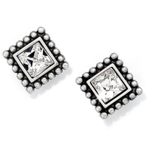 Load image into Gallery viewer, J20602 Square Sparkle Earrings
