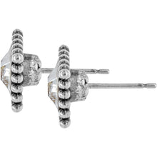 Load image into Gallery viewer, J20602 Square Sparkle Earrings

